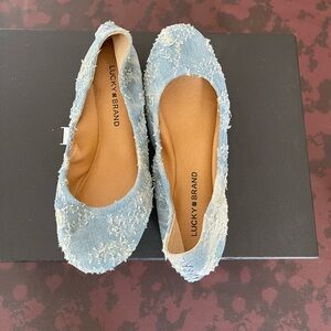 Lucky Brand Blue Denim Women’s Shoes